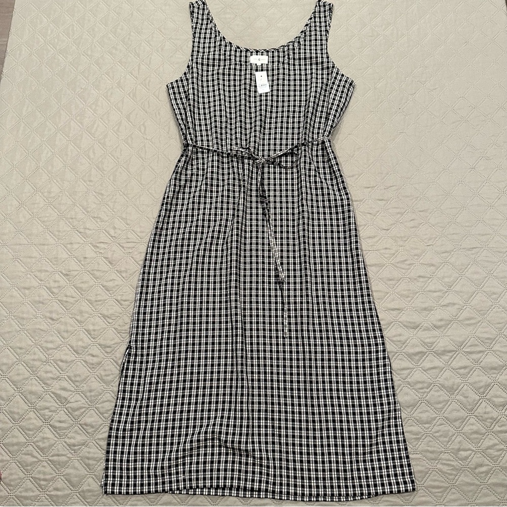 LOU & GREY Gingham Maxi Dress.